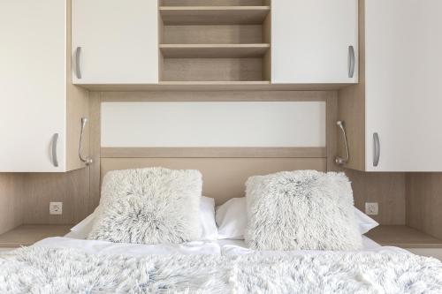 Cama o camas de una habitación en Floating Sea House Gong