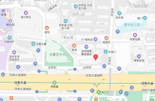 a map of pingyao with attractions at 有集城市客栈锦绣中华店Unijoy Cityinn Splendid China Shenzhen in Shenzhen