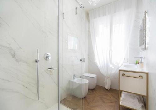 Salle de bains dans l'établissement Madonna Montecchi Luxury Suite in Verona