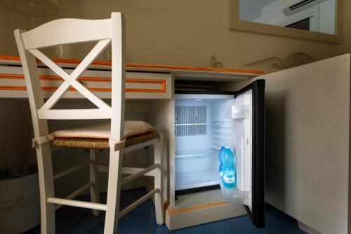 Litera o literas en una habitación de Janas Hotel