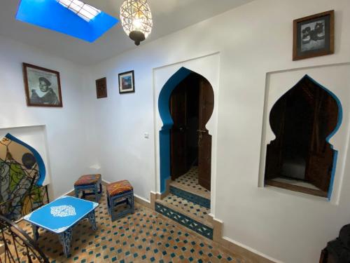 Zona de estar de Dar Essaouyry