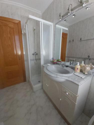 Ένα μπάνιο στο Casa chalet en el campo