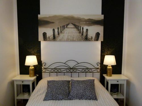 Posteľ alebo postele v izbe v ubytovaní Apartament BB Czarny potok