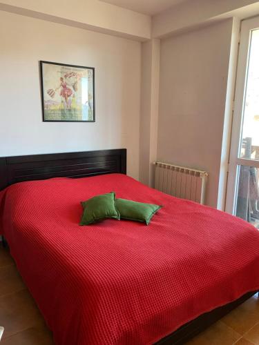 Postel nebo postele na pokoji v ubytování Apartment in Penta Invest Building