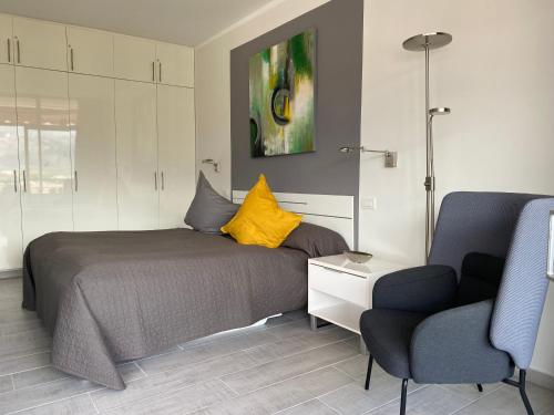 Postel nebo postele na pokoji v ubytování Ferienwohnung Buena Vista
