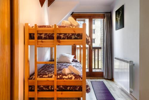 Postel nebo postele na pokoji v ubytování Apartamento Saliecho 3