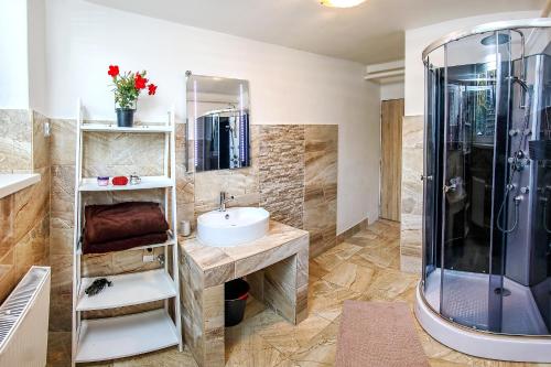 Kúpeľňa v ubytovaní Villa Laura