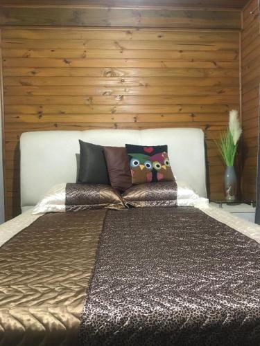 Postel nebo postele na pokoji v ubytování Espetacular sítio com belíssima paisagem para descansar