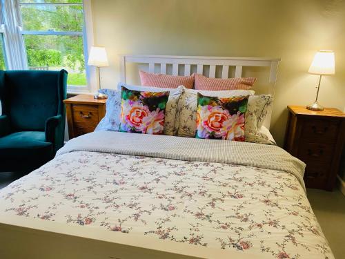 A bed or beds in a room at Bush Retreat Farm Stay