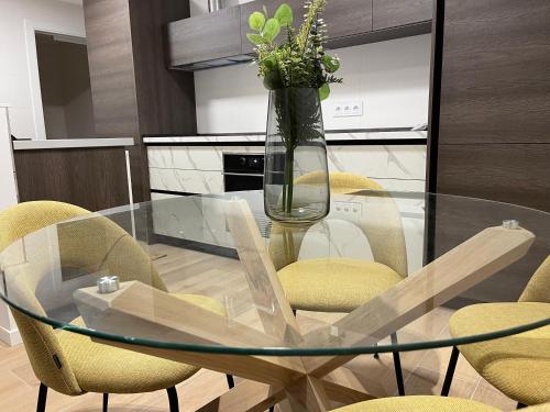 Una cocina o cocineta en Oktheway Areal