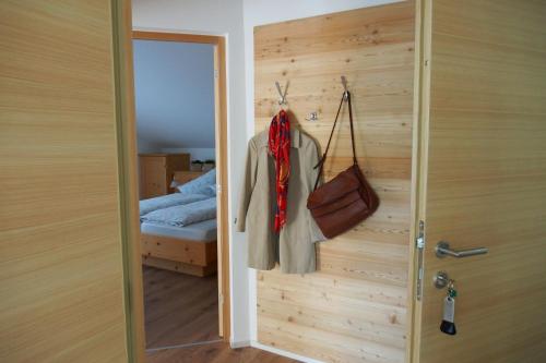 Postel nebo postele na pokoji v ubytování Ausserdorfer Apartments