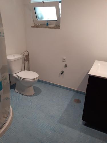 Koupelna v ubytování Cantinho Cruzeiro