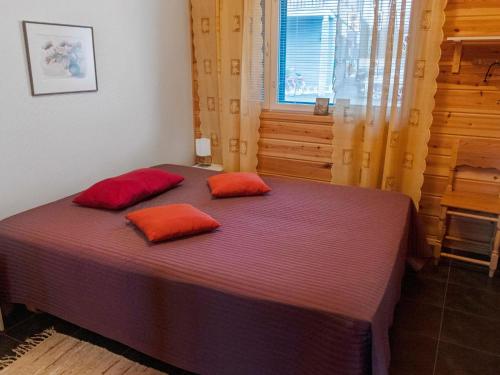 Ένα ή περισσότερα κρεβάτια σε δωμάτιο στο Holiday Home Hil-lak-ka 7