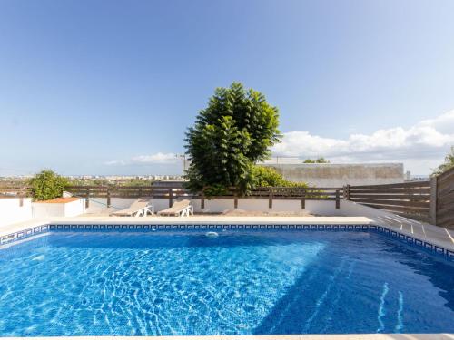 a swimming pool on top of a building at Holiday Home Sascha by Interhome in Peñíscola