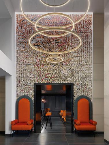 Zona de estar de Orazio Palace Hotel