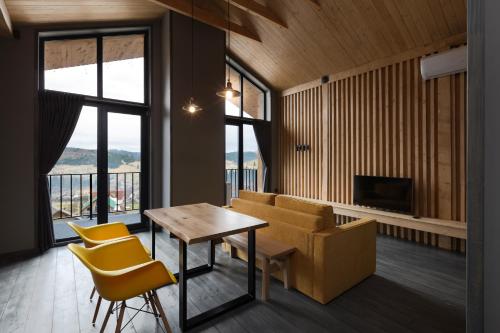 Телевизор и/или развлекательный центр в Chalet Panorama (Апартаменти)