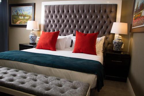 Ліжко або ліжка в номері Sasavona Boutique Hotel
