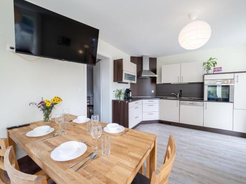 Una cocina o cocineta en Ferienwohnung Zollhaus