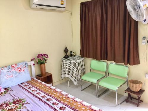 Posezení v ubytování Ban Kru Ae HomeHostel