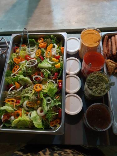 Makanan di atau berdekatan rumah percutian