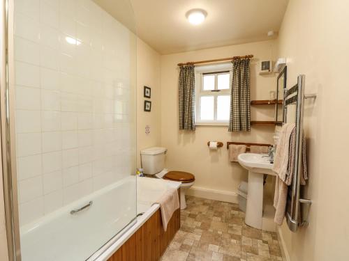 Kylpyhuone majoituspaikassa Darach