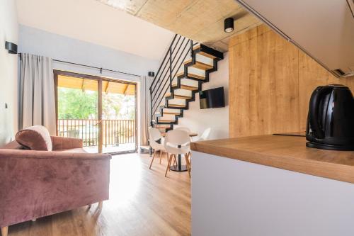 Φωτογραφία από το άλμπουμ του Apartamenty Gajówka- rowery, plac zabaw, sauna, jacuzzi σε Stegna