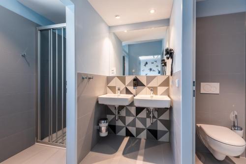 Koupelna v ubytování MEININGER Hotel Innsbruck Zentrum