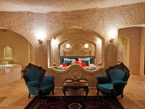 Posezení v ubytování Garden Inn Cappadocia
