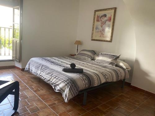 Katil atau katil-katil dalam bilik di Apartamentos Algodonales