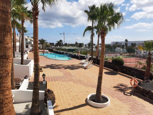 Swimmingpoolen hos eller tæt på Auremar