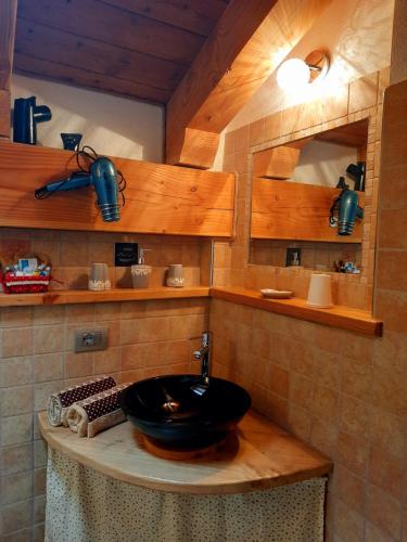 Kuchyň nebo kuchyňský kout v ubytování La locanda del Mulino