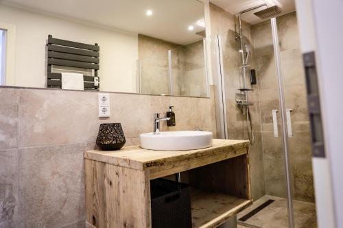 Koupelna v ubytování Smart Resorts Haus Azur Ferienwohnung 806