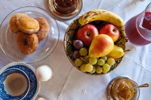 Cibo presso il bed & breakfast o nelle vicinanze