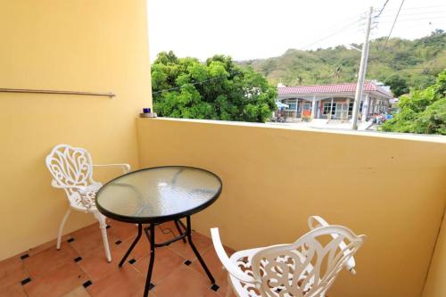 Un balcón o terraza en 白砂灣藍海之丘Blue Ocean Hill