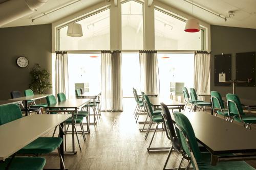 Posezení v ubytování Hasse på Sjökanten Hotell & Restaurang