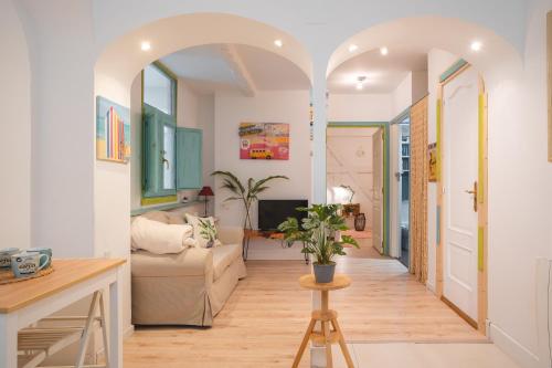 Posezení v ubytování Apartamentos LÓRIEN Zarautz
