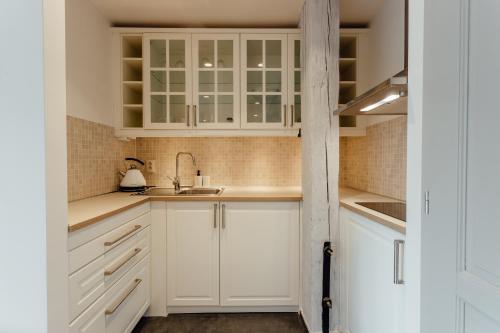 Кухня или мини-кухня в Boutique apartments
