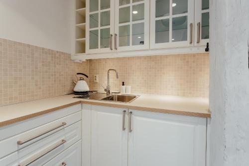 Кухня или мини-кухня в Boutique apartments
