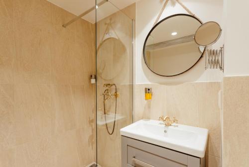Ванная комната в Boutique apartments