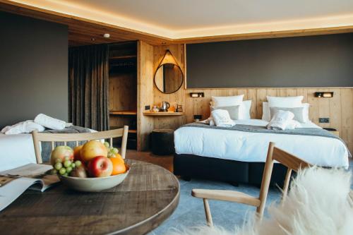 Lodji Hotel & spaにあるベッド