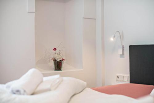 Postel nebo postele na pokoji v ubytování Appartement Sarah