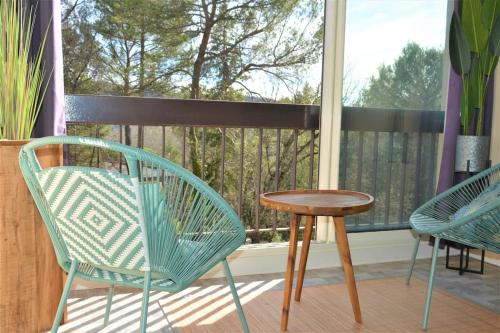 Un balcón o terraza en Le bohème chic !
