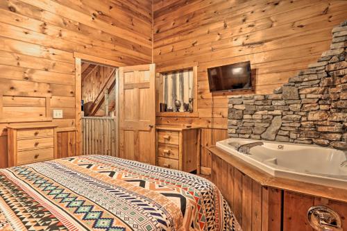 3 Mi to Pigeon Forge: Cabin w/ Hot Tub & Deck photo 21
