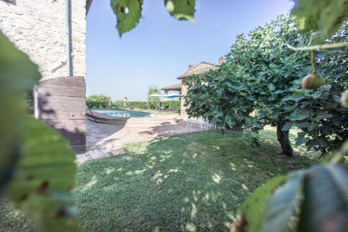 Κήπος έξω από το Villa Ca de Angeli - Tabiano Castle Country Villas
