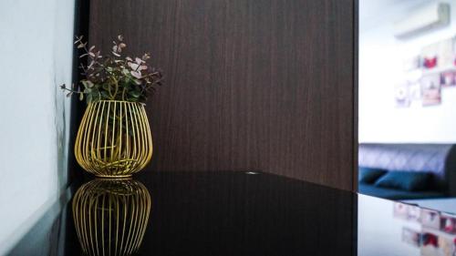 Katil atau katil-katil dalam bilik di Imago LOFT B corner garden studio BUDGET LOW PRICE EVERYDAY