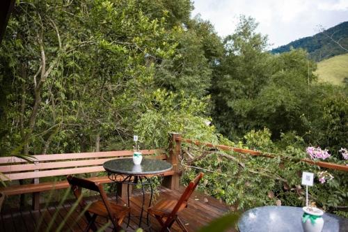 Naturlandskabet i nærheden af kroen