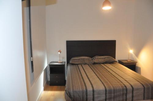 Postel nebo postele na pokoji v ubytování Moderno departamento en el Corazon de Recoleta