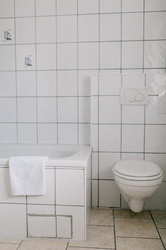 Koupelna v ubytování Hotel Vogtareuther-Hof