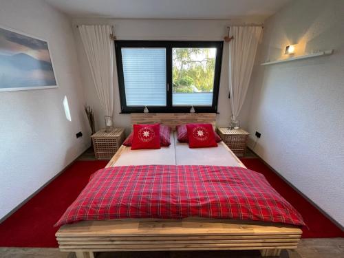 Llit o llits en una habitació de Sailhouse Edersee