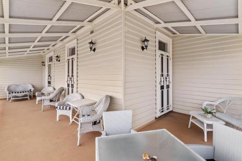 Ruang duduk di Riversleigh House